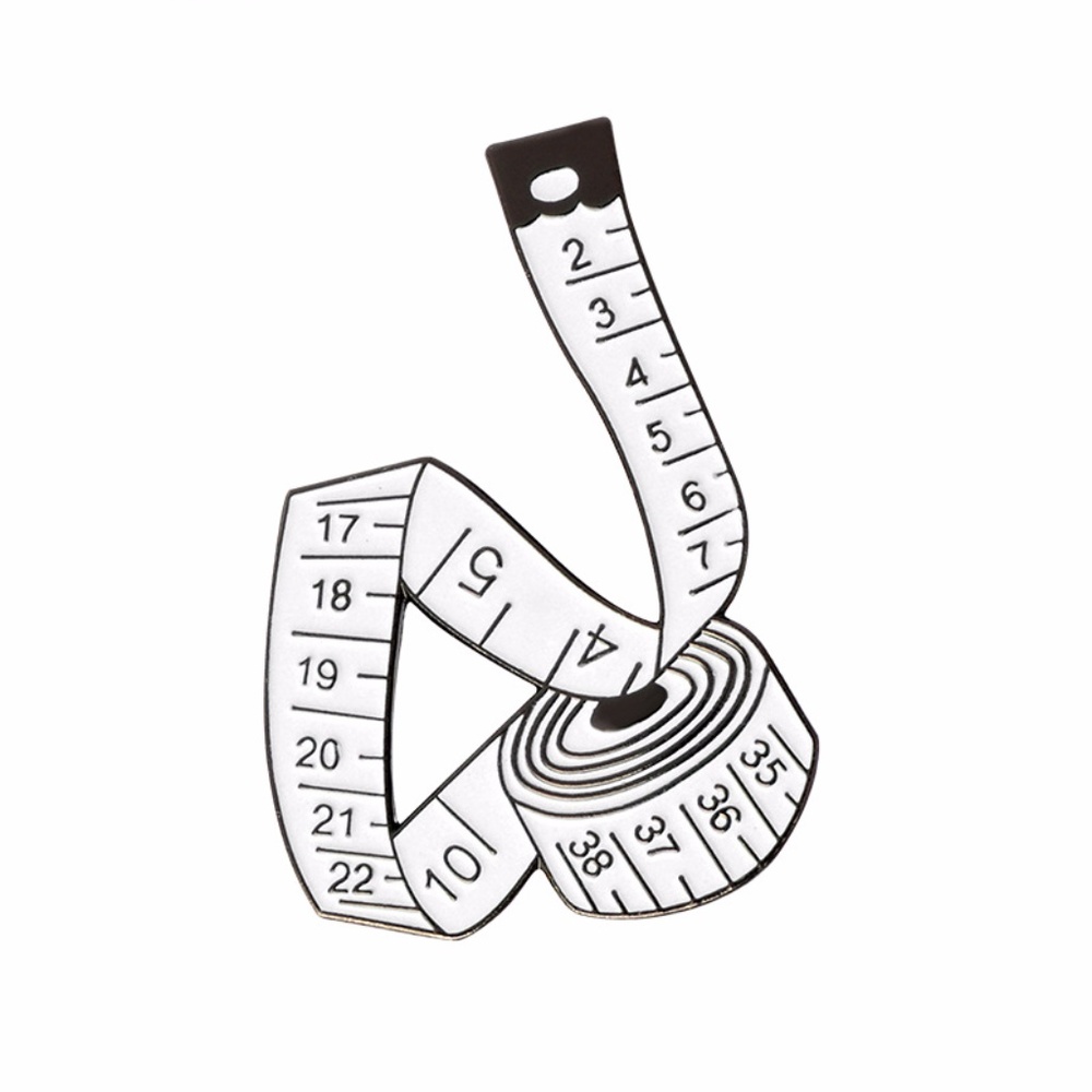 NEW Ruler Enamel Pin Brooch - Picture 6 of 8